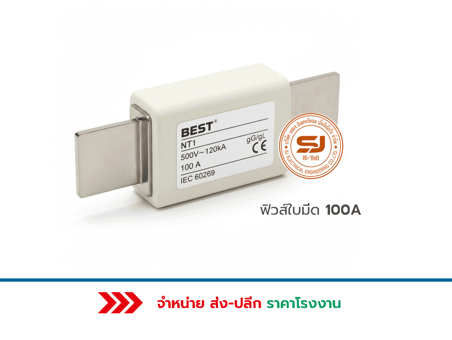 ฟิวส์ใบมีด 100A ราคา